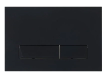 Кнопка смыва BelBagno Marmi BB012-MR-NERO.M, черный матовый &mdash; 