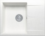 Мойка кухонная Polygran GALS-620 Белый Хлопок &mdash; 