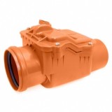 Обратный клапан канализационный Ф50 PESTAN — Клапан может использоваться в роли канализационной ревизии.