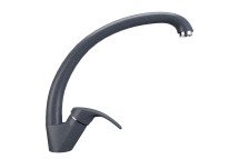 Смеситель для кухонной мойки Ulgran U-007 антрацит — 