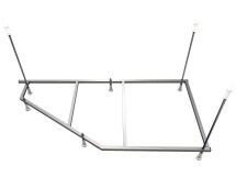 Сборный каркас к ванне AZARIO KAPRIS 160 см универсальный, шпильки (AV0001160K) — 