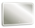 Зеркало AZARIO Давид 800х550 c подсветкой и диммером, сенсорный выключатель (LED-00002533)