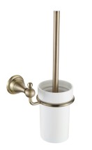 Ёрш Azario ELVIA подвесной с керамической колбой, бронза (AZ-91113Q) — 