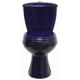 Унитаз - компакт Оскольская керамика Элисса синий — 