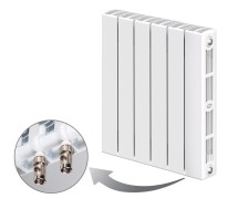 Биметаллический радиатор RIFAR SUPReMO 350 Ventil 8 секций — 