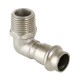 Пресс-угольник из нержавеющей стали VALTEC 22 мм х 1/2" с наружной резьбой  (VTi.953.I.002204)