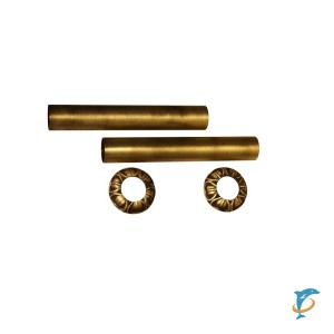 Комплект декоративных трубок и розеток D25,2/L160 мм RETROstyle латунь retro  (А67000МА D25.2)