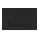Кнопка смыва BelBagno GENOVA, цвет-черный матовый Tocco Morbido — 