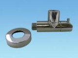 Кран угловой (1/2 х10мм) с фланцем McAlpine ANGVAL-10-CP &mdash;  	
Декоративные краны для подключения воды;Кран латунный угловой (1/2"х10мм) с фланцем; цвет-хром