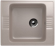 Односекционная мойка с отверстием под смеситель ULGRAN U-204 песочный — 