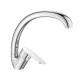 Смеситель DECOROOM DR23021 одноручный  для кухни с высоким поворотным изливом  (DR23021)