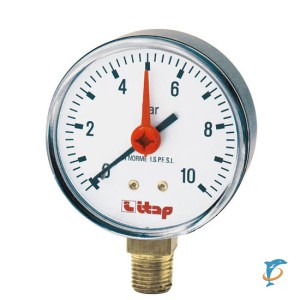 Манометр Itap 1/4 серии 482 (25258v)