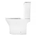 Унитаз-компакт Azario Tesoro 350х650х830 напольный, безободковый, система смыва 