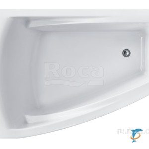 Ванна Roca Hall Angular 150х100 асимметричная левая белая ZRU9302864 (ZRU9302864)
