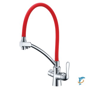 Смеситель Lemark Comfort LM3070C-Red для кухни  с подключением к фильтру с питьевой водой  (LM3070C-Red)