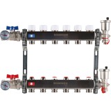 Коллектор из нержавеющей стали в сборе без расходомеров ROMMER 6 вых. RMS-3210-000006 — Коллектор из нержавеющей стали в сборе без расходомеров ROMMER 6 вых. RMS-3210-000006