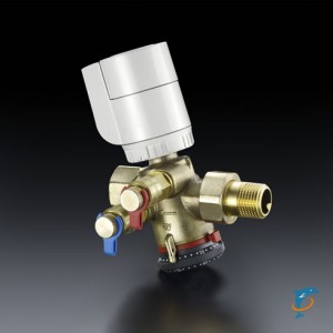 Комбинированный балансировочно-регулирующий вентиль Oventrop Cocon QTZ Ду15 (150-1050л/ч) (1146204)