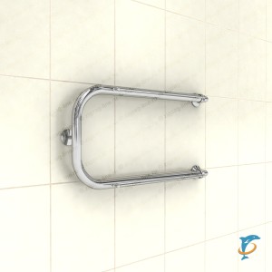 Полотенцесушитель водяной Р с полочками [1"] 320/400  (Р с полочками [1