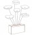 Тумба с раковиной Aqwella 5 Stars Mobi 80 подвесная, бетон светлый, белый (раковина Олимпия 560)