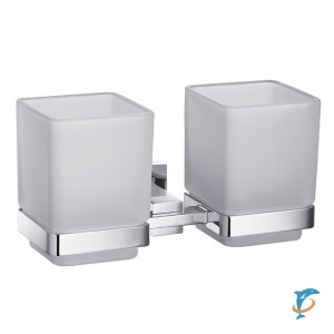 Стакан двойной для зубных щеток Timo Selene 10034/00 Хром  (10034/00 chrome)