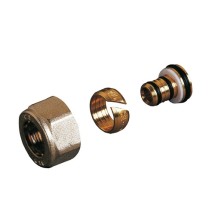 Фитинг 20х2,0 LUXOR TP 97 —  Компрессионные фитинги для труб из металлопластика, резьба метрическая 24 x 19 