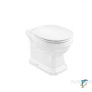 Чаша Roca Carmen напольная для высокорасполагаемого или встраиваемого бачка, Rimless, белый 3440A9000  (3440A9000)