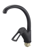 Смеситель для кухонной мойки G.lauf 9G4-A181KB чёрный — 