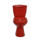 Унитаз - компакт Оскольская керамика Элисса красный  (7458)