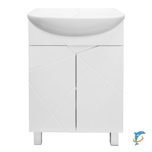 Тумба Loranto Оптимум 50 с раковиной Уют 50 CS00105836  (CS00105836)