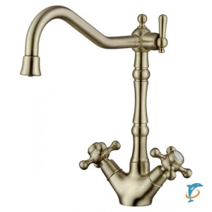 Смеситель для кухни под фильтр Bronze Carlson Style 44133-1  (44133-1)