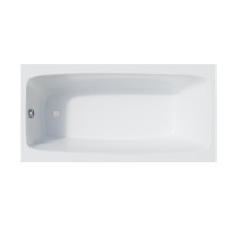 Акриловая ванна CORPA NERA Vasari 140х70 прямоугольная, универсальная, белый — 