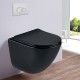 Унитаз подвесной ESBANO LOTUS черный матовый  (ESUPLOTUBM)