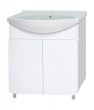 Тумба с раковиной Misty Чегет 75 напольная — 