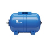 Гидроаккумулятор Wester WAO 24л 10 бар &mdash; Объем 24 л; Тип установки - горизонтальный ; Макс. давление 10 бар; Диаметр 280 мм; Высота 300 мм; Длина 507 мм;  Присоединение 1 дюйм