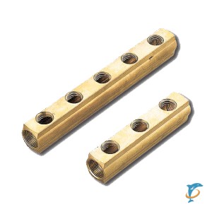 Коллектор Tiemme 1" на 3 выхода серии 1986  (1970005(1986G060403))