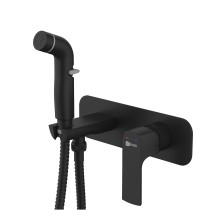 Смеситель Lemark Ursus LM7220BL с гигиеническим душем, встраиваемый — 