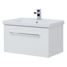 Тумба для комплекта Dreja BIG INN 80 подвесная, белый глянец — 