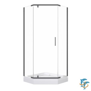 Душевое Ограждение Тритон Дека-Графит 90х90  (Щ0000073925)