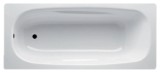 Ванна стальная BLB UNIVERSAL ANATOMICA HG 170х75 белая, без отверстий для ручек — 