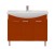 Мебель для ванной Misty Джулия 105 с зеркало-шкафом прямая красная