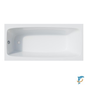 Акриловая ванна CORPA NERA Vasari 150х70 прямоугольная, универсальная, белый  (CN05011WH)