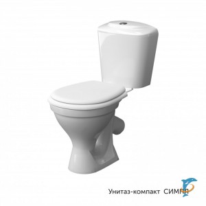Унитаз компакт Керамин Симпл  (4810531134572)