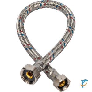 Stout Гибкая подводка для воды  ВР 1/2 х ВР 3/8 ,  длина 400 мм  (SHF-0105-081510)