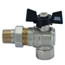 Кран американка угловой &quot;Millennium&quot; 1'' — 