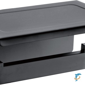 Держатель для туалетной бумаги с полкой AltroBagno Aperto 080905 MB  (Aperto 080905 NeOp)