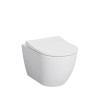 Унитаз подвесной Vitra Mia Round SmoothFlush 7510B003-0075, безободковый &mdash; 