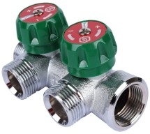 STOUT Коллектор регулирующий 3/4&quot;, 2 отвода 3/4&quot;ЕК — 