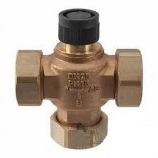 Трехходовой смесительный вентиль Oventrop Tri-М TR PN16 Ду40 (смесительный, резьбовой, бронзовый) (1131712)