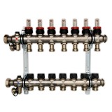 Коллектор Oventrop Multidis SF с ротаметрами на 11 контуров &mdash; 