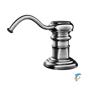 Дозатор для моющего средства OM-01-SI латунь/серебро  (4995009)